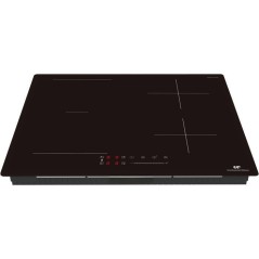 Table de cuisson a induction - CONTINENTAL EDISON - 4 foyers dont 1 zo