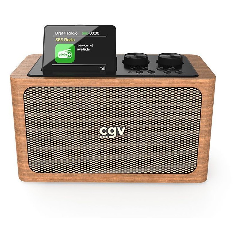 Radio portable - CVG - BeBop DAB+ - Bluetooth - Batterie intégrée