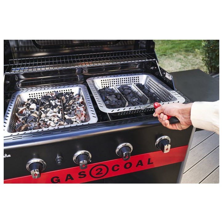 Barbecue - Hybride - CHARBROIL - Gas2Coal 2.0 440 Barbecue - Hybride - CHARBROIL - Gas2Coal 2.0 440
