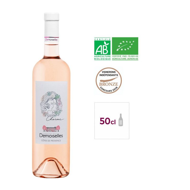 Perle de Roseline 2025 Méditerranée - Vin rosé de Provence-Alpes-C