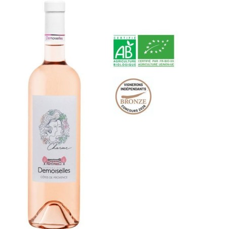 Charme des Demoiselles 2025 Côtes de Provence - Vin rosé de Provence