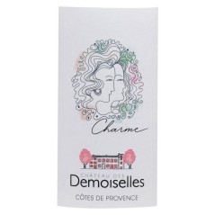 Charme des Demoiselles 2025 Côtes de Provence - Vin rosé de Provence-Alpes-Côte d'Azur - Bio