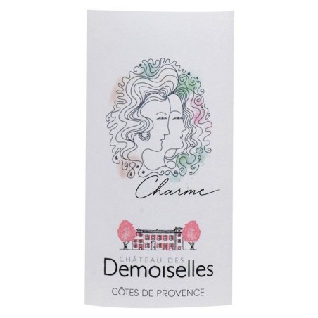 Charme des Demoiselles 2025 Côtes de Provence - Vin rosé de Provence-Alpes-Côte d'Azur - Bio