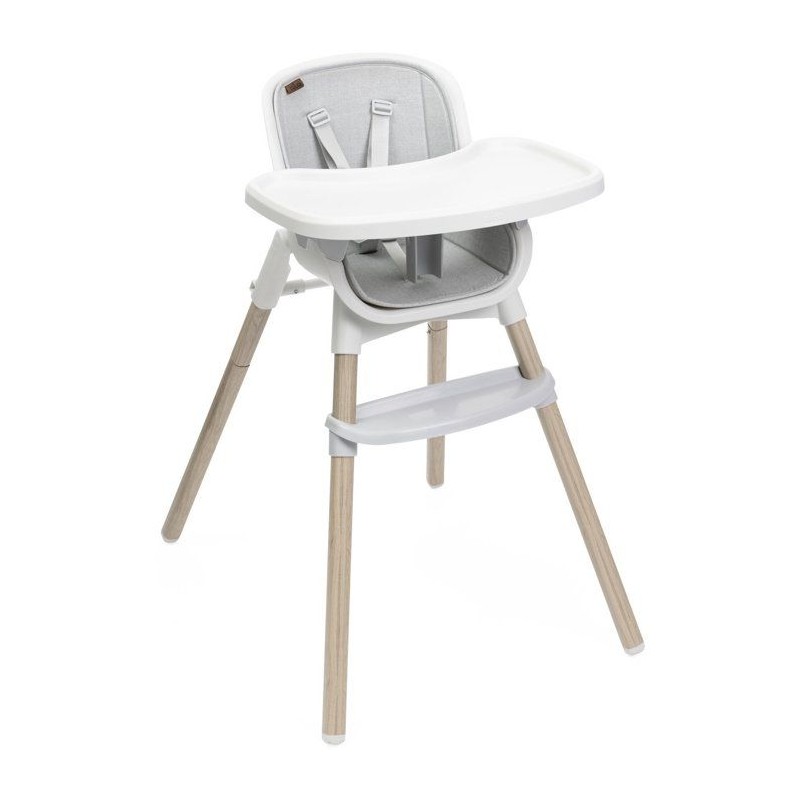 Chaise haute bébé - CHICCO - Zest Plus - Légere - Compacte - Wooden