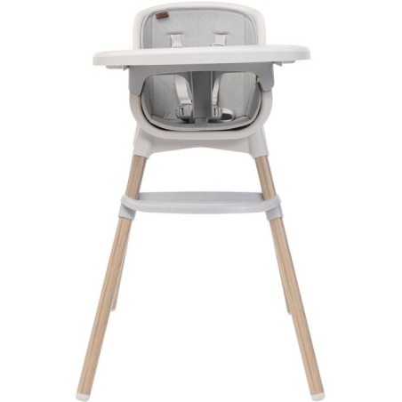 Chaise haute bébé - CHICCO - Zest Plus - Légere - Compacte - Wooden grey