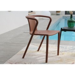 Lot composé de 2 fauteuils de jardin - CITY GARDEN - DIEGO-FT - Terra