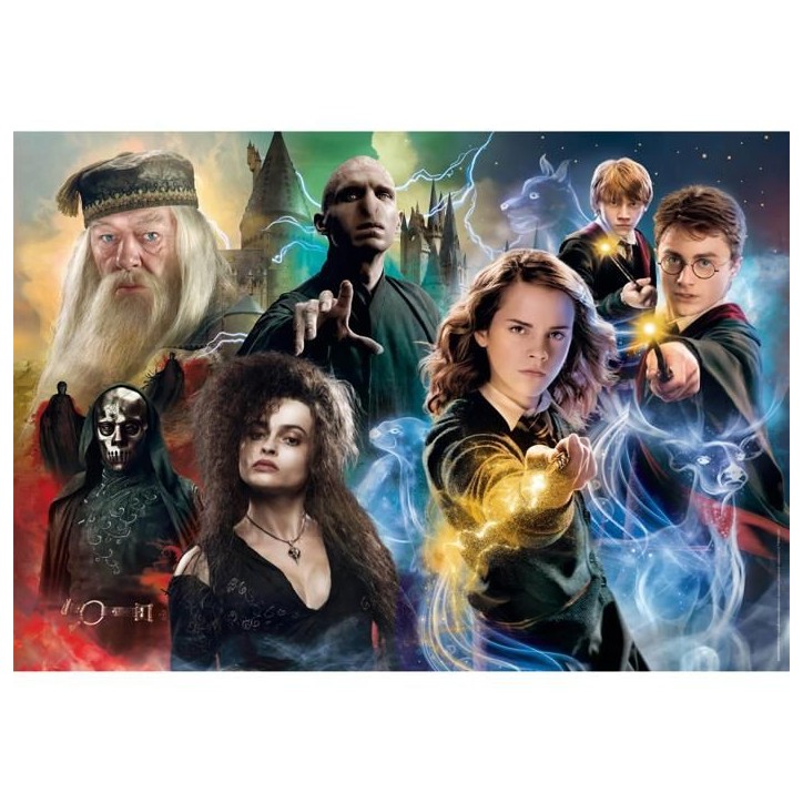 Clementoni - Harry Potter - Puzzles 104 Pieces Super - Puzzle enfant - Des 6 ans - 38x27cm