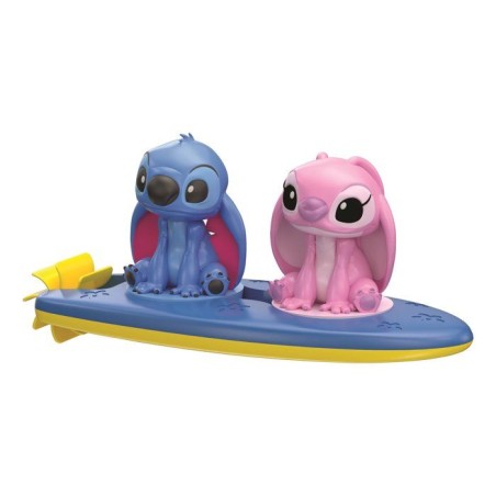 CLEMENTONI - Coffret Surfeur Stitch/Angel - Jouet de bain - Des 6 mois