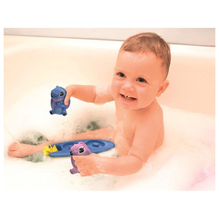 CLEMENTONI - Coffret Surfeur Stitch/Angel - Jouet de bain - Des 6 mois CLEMENTONI - Coffret Surfeur Stitch/Angel - Jouet de bain - Des 6 mois