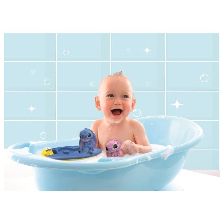 CLEMENTONI - Coffret Surfeur Stitch/Angel - Jouet de bain - Des 6 mois CLEMENTONI - Coffret Surfeur Stitch/Angel - Jouet de bain - Des 6 mois