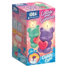 Crée tes bougies - Clementoni - Coffret de 2 bougies - Série Teddy B