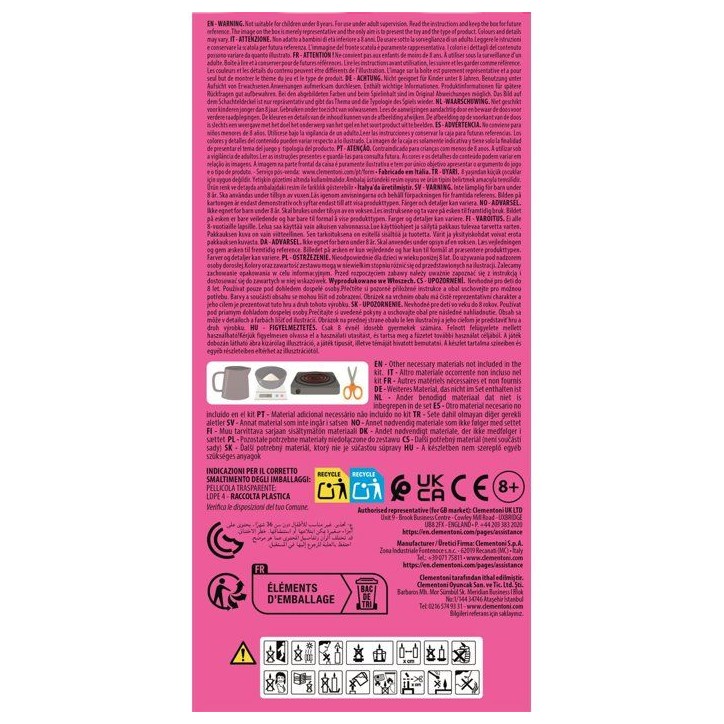 Crée tes bougies - Clementoni - Coffret de 2 bougies - Série Teddy Bear - a partir de 8 ans Crée tes bougies - Clementoni - Coffret de 2 bougies - Série Teddy Bear - a partir de 8 ans