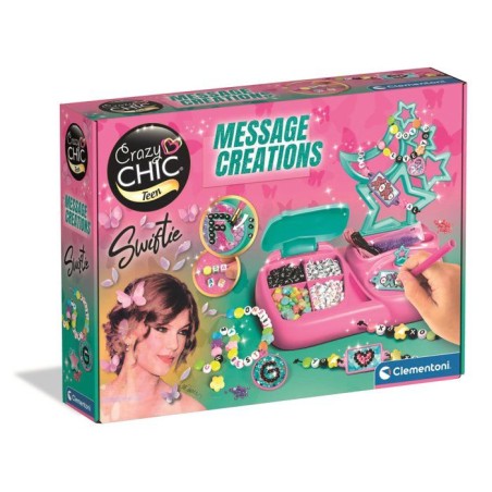 Coffret Bijoux Message Creations Swiftie - Clementoni - Perles, Strass