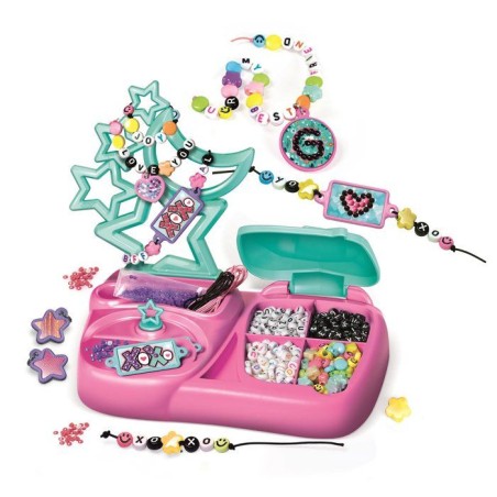 Coffret Bijoux Message Creations Swiftie - Clementoni - Perles, Strass & Cordons Élastiques - Bracelets et Colliers a Personnal