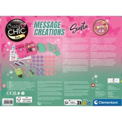 Coffret Bijoux Message Creations Swiftie - Clementoni - Perles, Strass