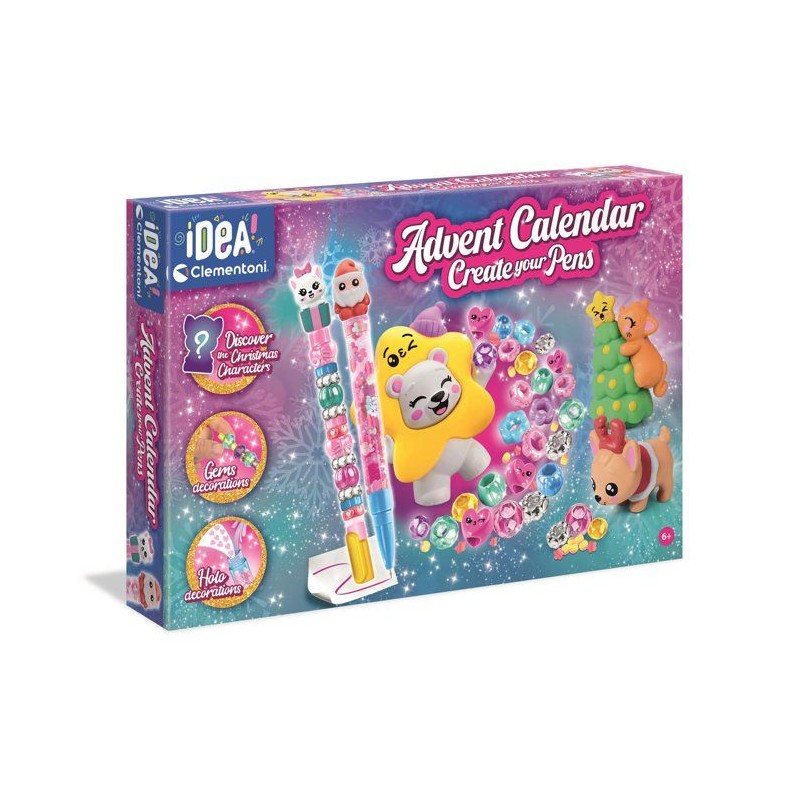 Calendrier de l'avent - Édition Atelier des Stylos - Clementoni - 24