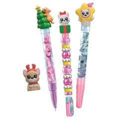 Calendrier de l'avent - Édition Atelier des Stylos - Clementoni - 24 surprises - Stylos et accessoires inclus - Des 6 ans
