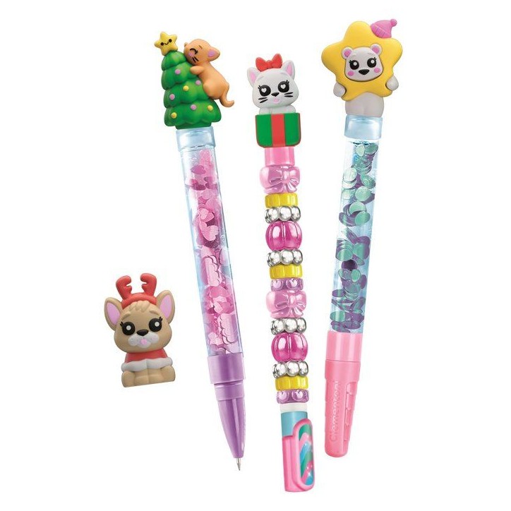 Calendrier de l'avent - Édition Atelier des Stylos - Clementoni - 24 surprises - Stylos et accessoires inclus - Des 6 ans Calendrier de l'avent - Édition Atelier des Stylos - Clementoni - 24 surprises - Stylos et accessoires inclus - Des 6 ans