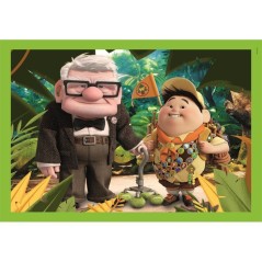 CLEMENTONI - Puzzle 4 en 1 - Pixar
