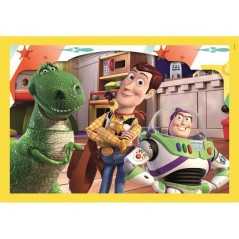 CLEMENTONI - Puzzle 4 en 1 - Pixar