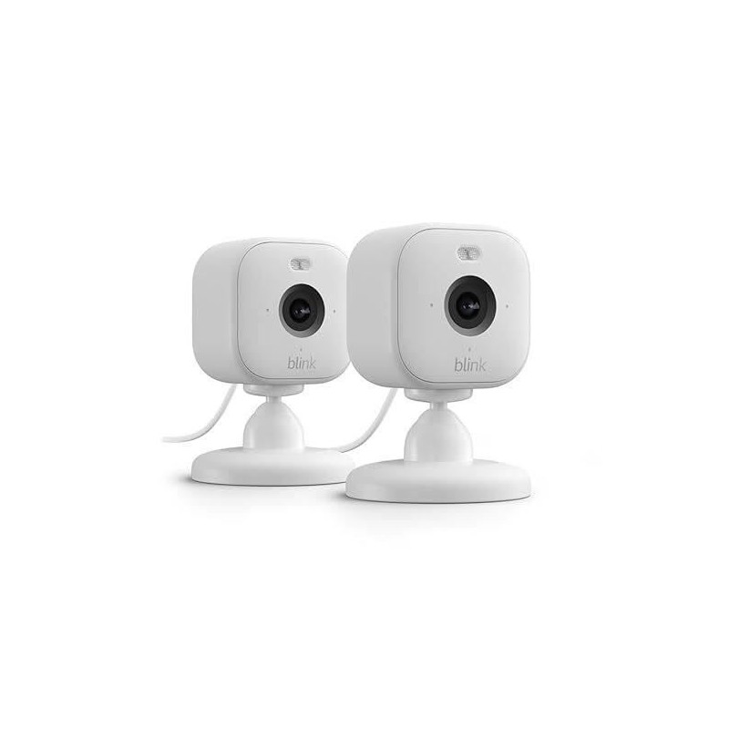Caméra - BLINK HOME SECURITY - Mini 2 - Systeme 2 caméras - Blanc Caméra - BLINK HOME SECURITY - Mini 2 - Systeme 2 caméras - Blanc