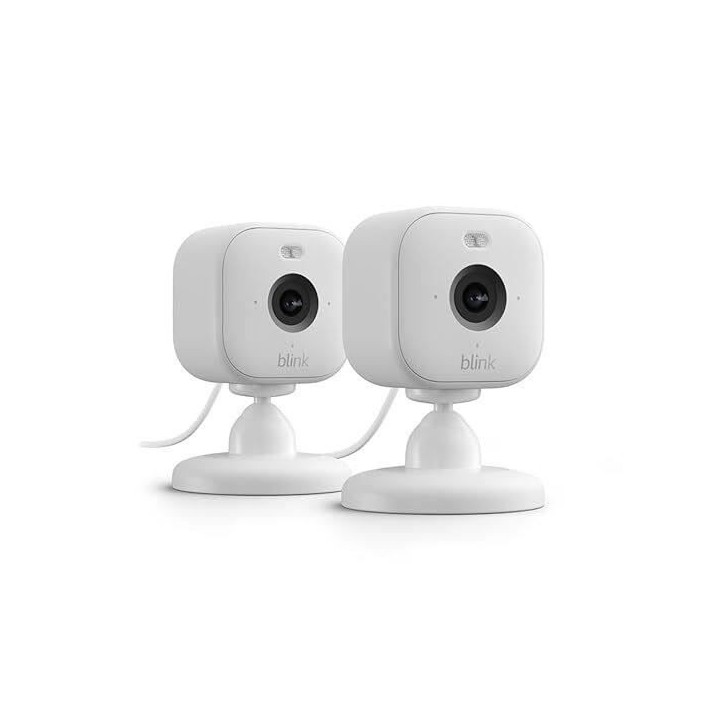 Caméra - BLINK HOME SECURITY - Mini 2 - Systeme 2 caméras - Blanc Caméra - BLINK HOME SECURITY - Mini 2 - Systeme 2 caméras - Blanc