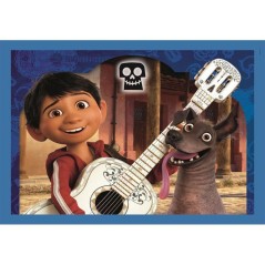 CLEMENTONI - Puzzle 4 en 1 - Pixar