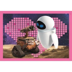 CLEMENTONI - Puzzle 4 en 1 - Pixar