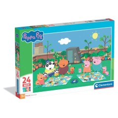 CLEMENTONI - 24 pieces Maxi - Peppa Pig