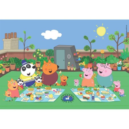 CLEMENTONI - 24 pieces Maxi - Peppa Pig