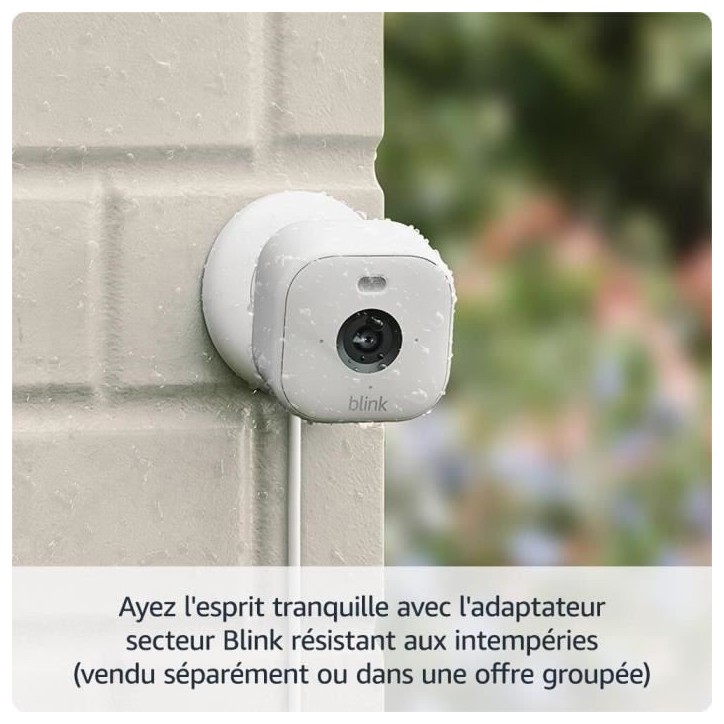 Caméra - BLINK HOME SECURITY - Mini 2 - Systeme 2 caméras - Blanc Caméra - BLINK HOME SECURITY - Mini 2 - Systeme 2 caméras - Blanc