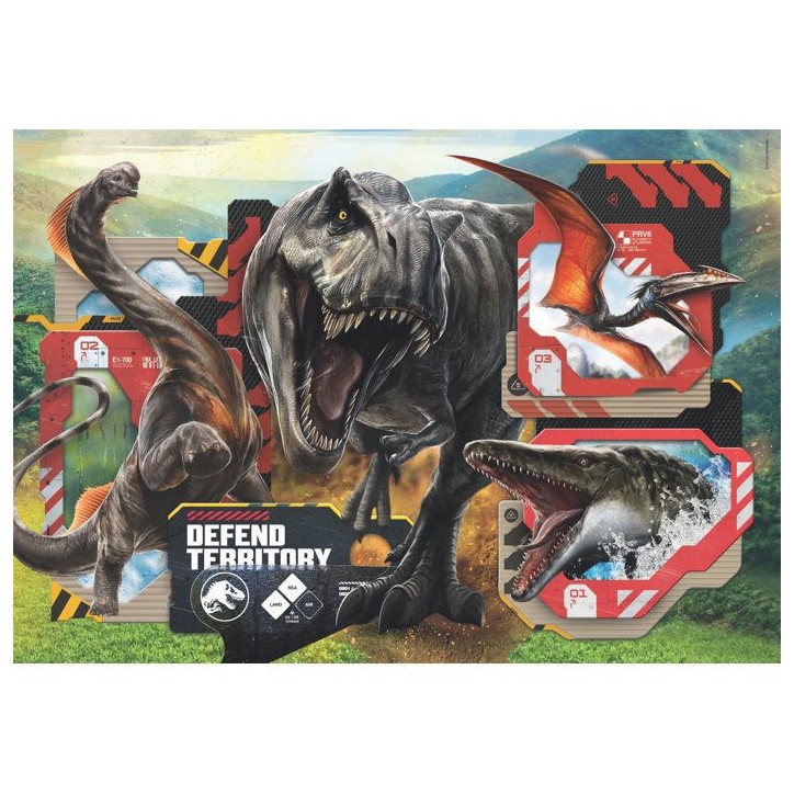 CLEMENTONI - 24 pieces Maxi - Jurassic World