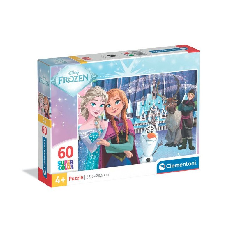 CLEMENTONI - 60 pieces - La Reine des Neiges