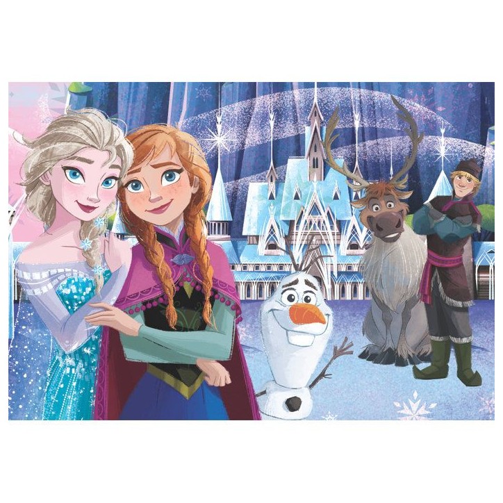 CLEMENTONI - 60 pieces - La Reine des Neiges CLEMENTONI - 60 pieces - La Reine des Neiges