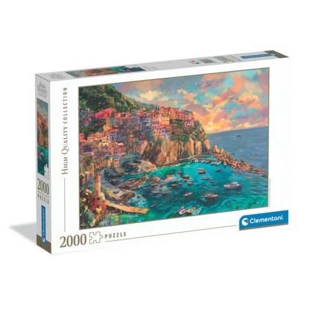 CLEMENTONI - 2000 pieces - Painted Manarola