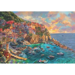 CLEMENTONI - 2000 pieces - Painted Manarola