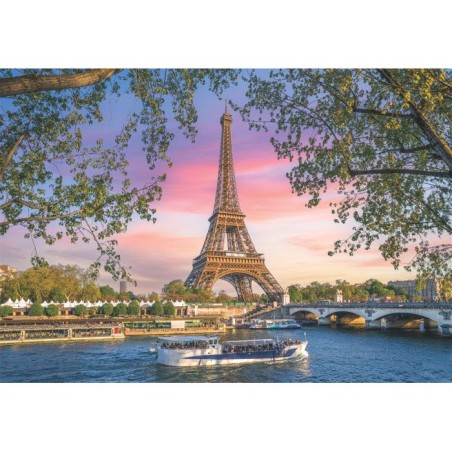 CLEMENTONI - 3000 pieces - Iron Lady in Pink