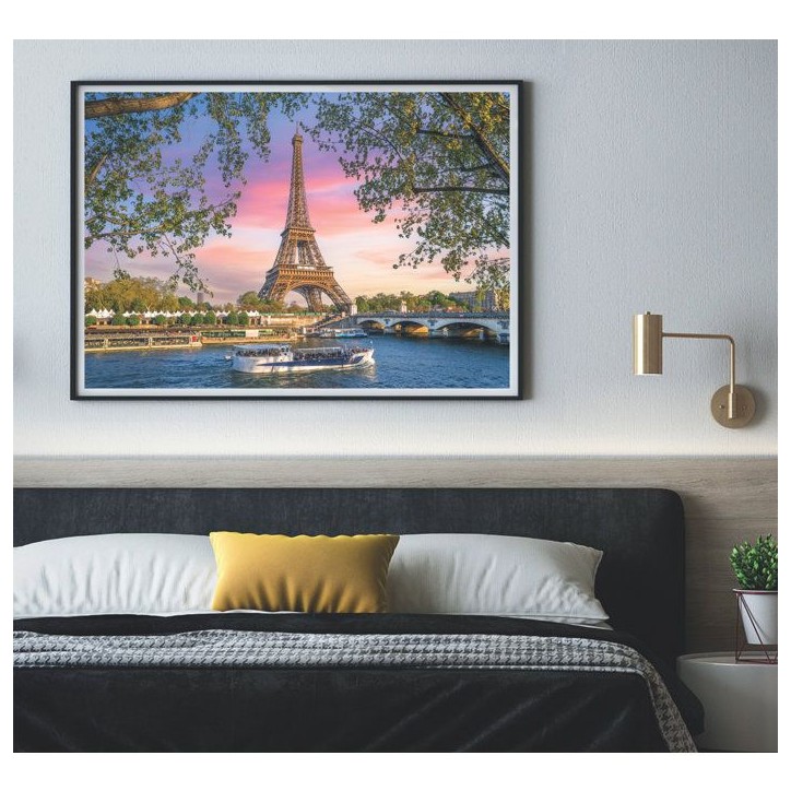 CLEMENTONI - 3000 pieces - Iron Lady in Pink