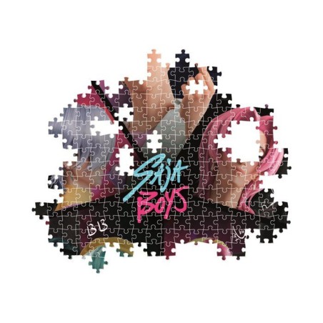Clementoni - K-Pop Demon Hunters - Puzzle 500 Pieces - Puzzle enfant - Saja Boys - Des 8 ans - Netflix