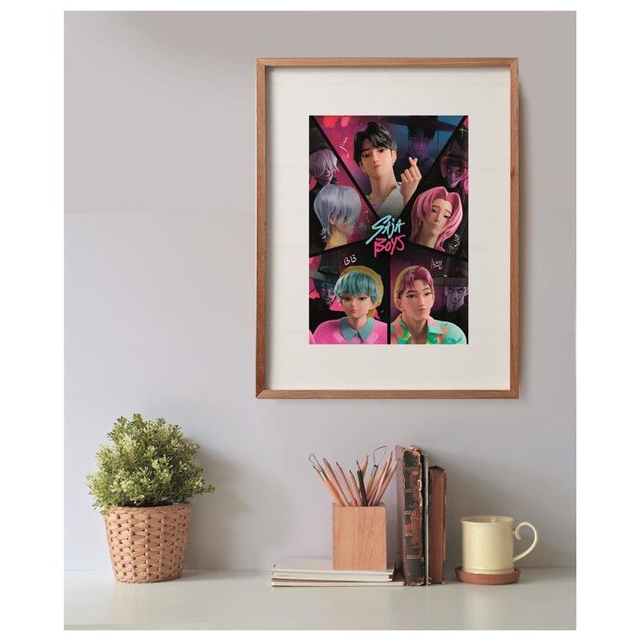 Clementoni - K-Pop Demon Hunters - Puzzle 500 Pieces - Puzzle enfant - Saja Boys - Des 8 ans - Netflix Clementoni - K-Pop Demon Hunters - Puzzle 500 Pieces - Puzzle enfant - Saja Boys - Des 8 ans - Netflix