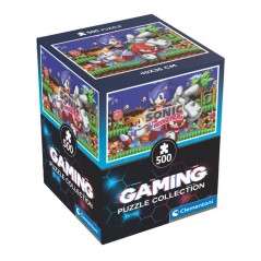 CLEMENTONI - Cube 500 pieces - Sonic