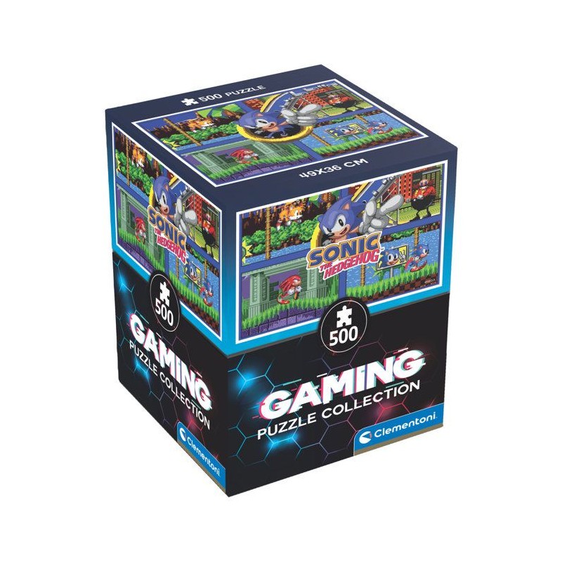 CLEMENTONI - Cube 500 pieces - Sonic