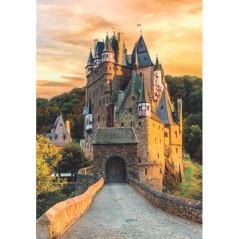 CLEMENTONI - Compact 1000 pieces - Golden Hour at Eltz Castle
