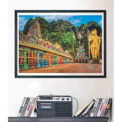 CLEMENTONI - Compact 1000 pieces - Painted Batu Caves
