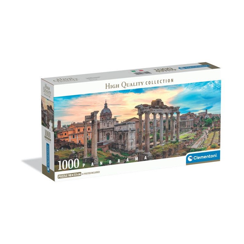 CLEMENTONI - Compact 1000 pieces Panorama - Twilight Over the Eternal