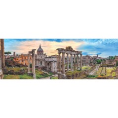 CLEMENTONI - Compact 1000 pieces Panorama - Twilight Over the Eternal Empire