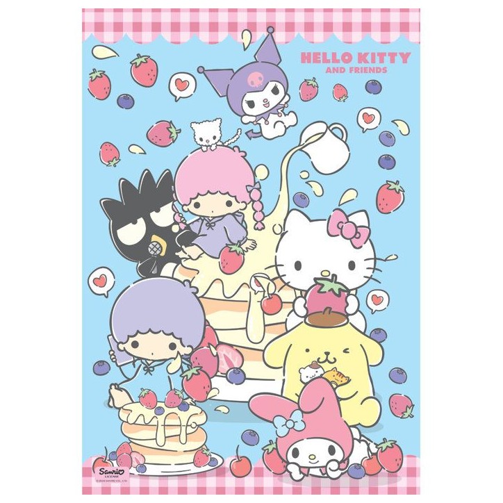 CLEMENTONI - Compact 1000 pieces - Hello Kitty CLEMENTONI - Compact 1000 pieces - Hello Kitty