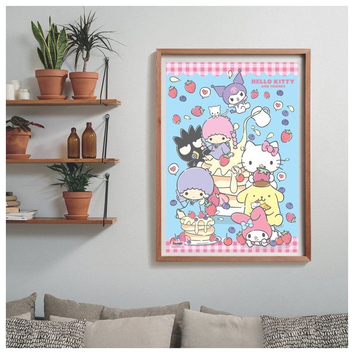 CLEMENTONI - Compact 1000 pieces - Hello Kitty CLEMENTONI - Compact 1000 pieces - Hello Kitty