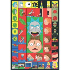 CLEMENTONI - Compact 1000 pieces - Rick&Morty