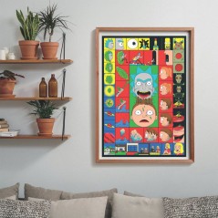 CLEMENTONI - Compact 1000 pieces - Rick&Morty